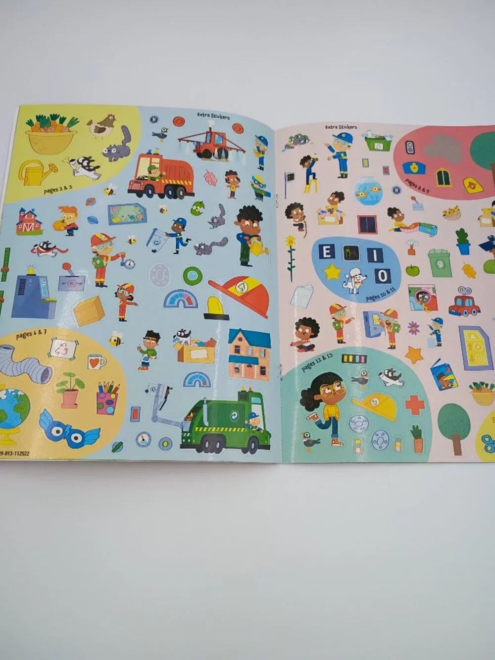 5-Pc Kids Fun Educational Activity Multi-Age Book Bundle- STEM Science Sticker